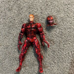 ToyBiz Marvel Carnage Unleashed Spider-Man Animated Series 5" Action Figure 1995